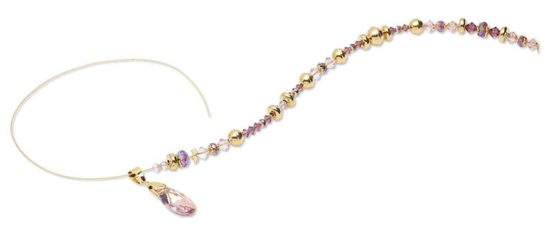 Stringing beads